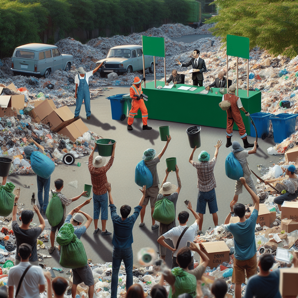 Catadores de materiais recicláveis buscam pagamento fixo pela cidade