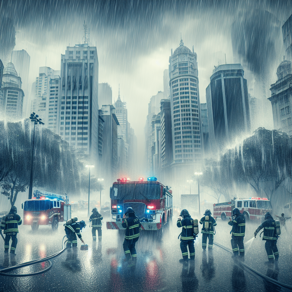 Chuvas fortes atingem São Paulo, deixando a Zona Norte em alerta para alagamentos. Previsão de mais chuva intensa amanhã. https://www.perfilbrasil.com/noticias/2022/02/parte-da-cidade-de-sp-entra-em-estado-de-atencao-para-alagamentos/