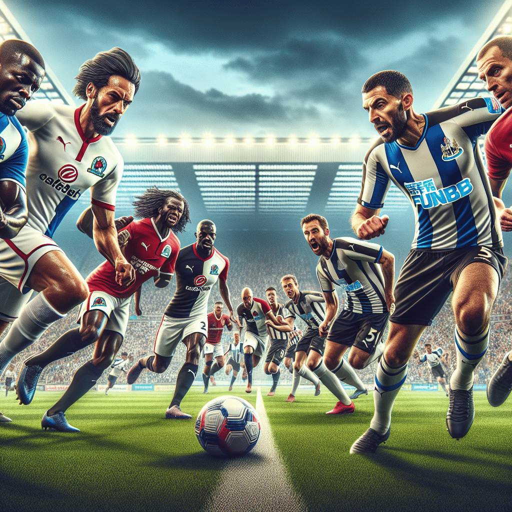 Confronto épico na Copa da Inglaterra: Blackburn Rovers enfrenta o Newcastle United no Ewood Park. Duelo entre Championship e Premier League agita o futebol inglês.