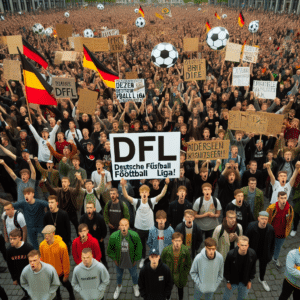 Torcedores da Bundesliga capturam a atenção com protestos criativos, desafiando a venda dos direitos comerciais e a entrada de investidores externos na Alemanha.