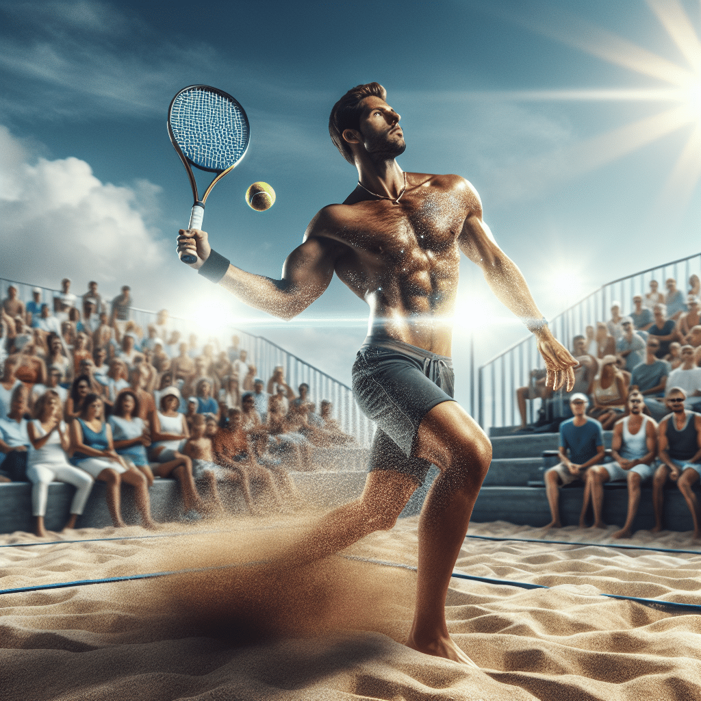 Caio Graco de Petrolina brilha na Turnê Mundial da Betano com três títulos de Beach Tennis em série de chutes no alvo, levando destaque para a região.