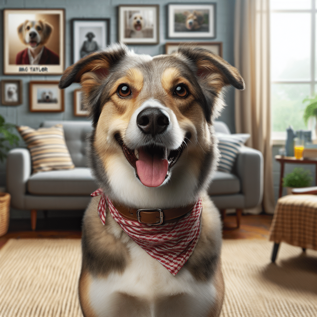 Homenagem a Mac Taylor, cão de Gary Sinise.