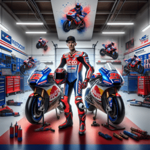 Marc Márquez muda-se para equipe Gresini em 2024 após sucesso na Repsol. Oportunidades de patrocínio promissoras surgem. Fãs aguardam novo capítulo emocionante na MotoGP.