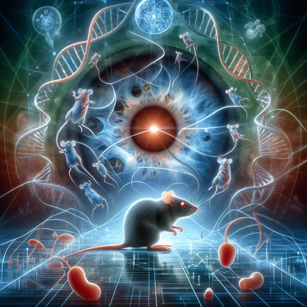 Mutação de DNA em Camundongos Revela Influência Genética Humana