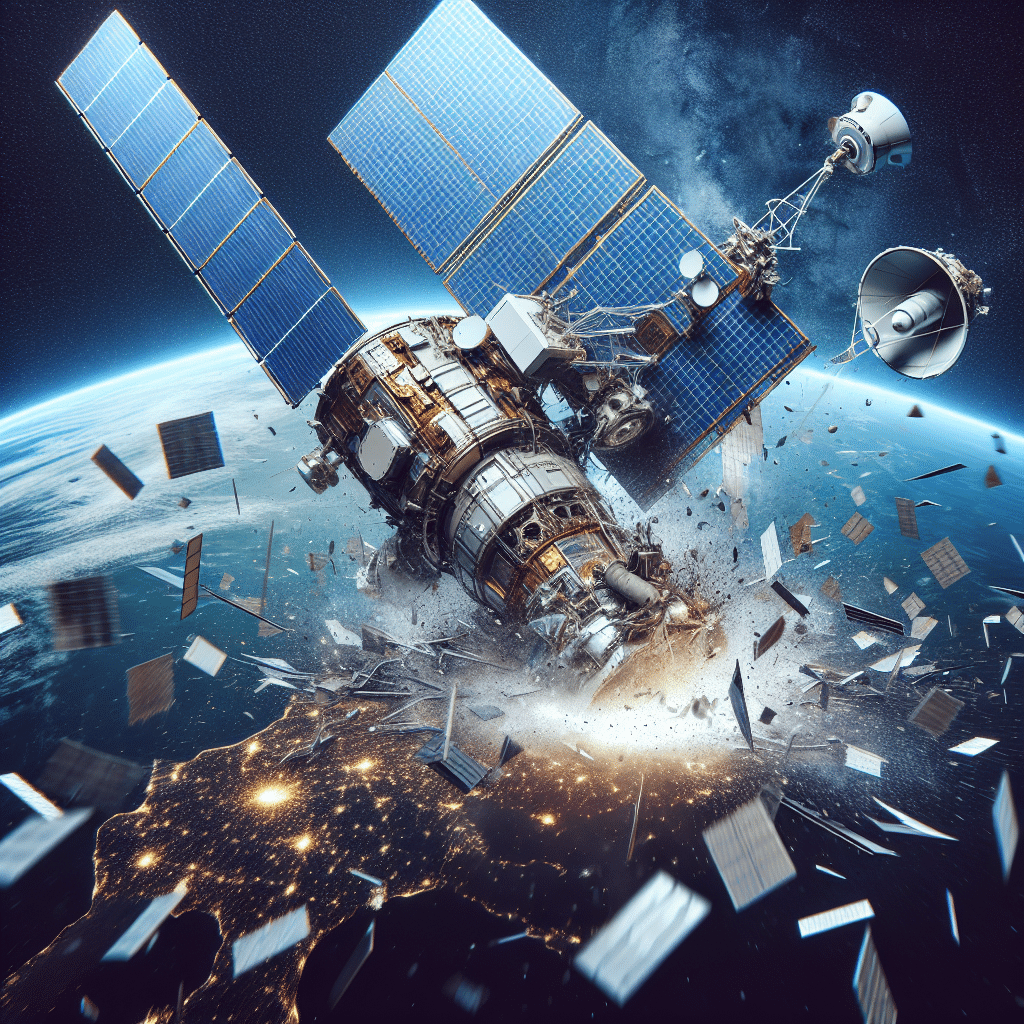 Satélite ERS-2 irá reentrar na atmosfera terrestre após acabar combustível, marcando o fim de uma missão essencial na coleta de dados sobre a Terra.