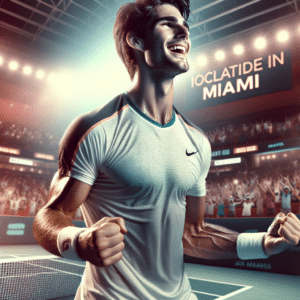 Andy Murray supera Matteo Berrettini em emocionante duelo no Miami Open, torneio ATP Masters 1000 no Hard Rock Stadium, Miami, em 20/03/2024.