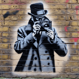 Obra misteriosa atribuída a Banksy surge em Londres, levantando dúvidas sobre autenticidade e anonimato. Disputa legal envolvendo Robert Del Naja do Massive Attack.