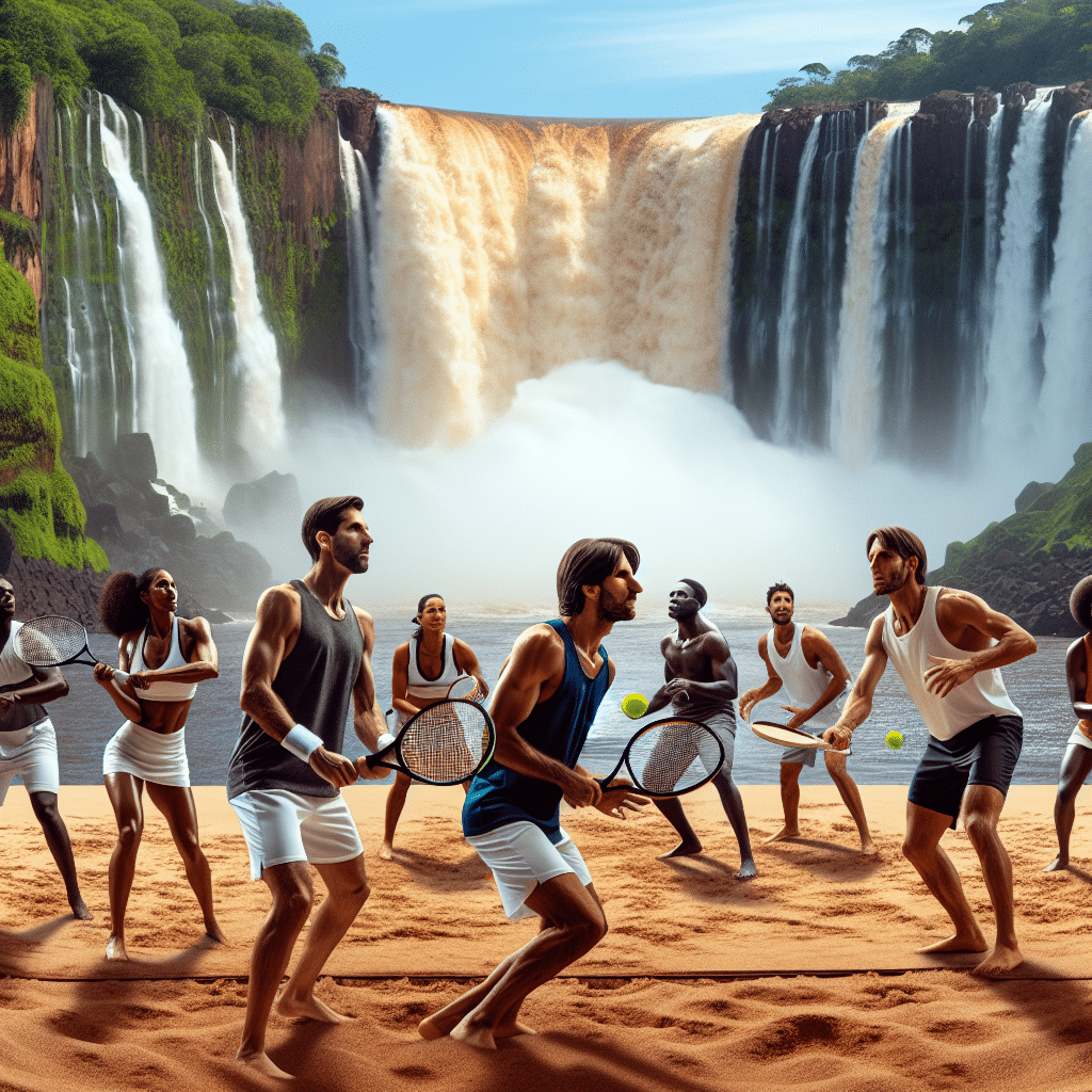 Grandes nomes do Beach Tennis em Foz do Iguaçu