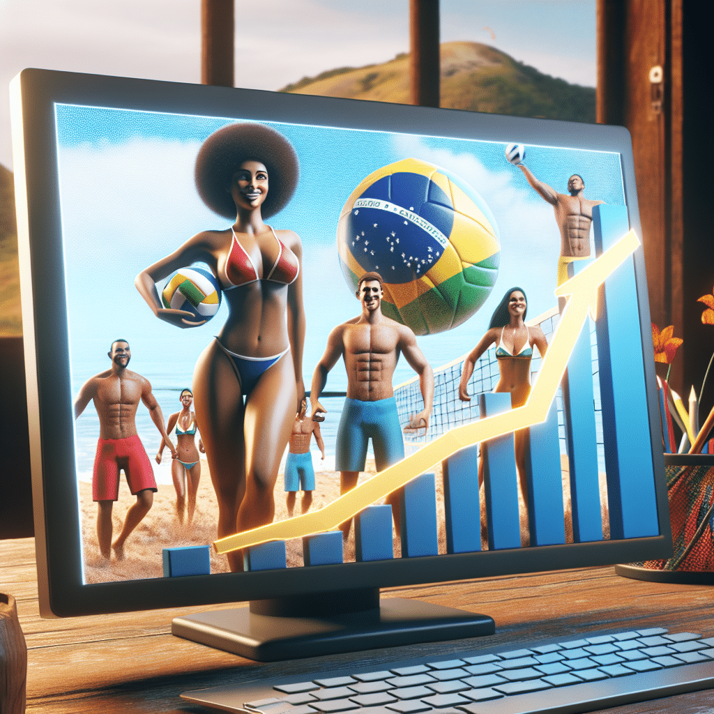 Brasil: Crescimento do Jogo de Azar Online e Vôlei