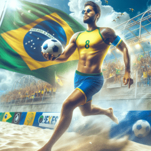 A seleção brasileira de beach soccer conquista hexacampeonato mundial sob comando de Bruno Xavier, consolidando país como potência esportiva. Orgulho nacional e investimento no esporte em destaque.