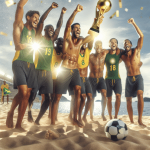 Brasil faz história e ganha hexacampeonato mundial de Beach Soccer. Bruno Xavier planeja investir prêmio em melhorias para o esporte.