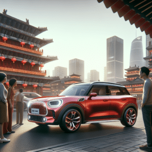 Novo MINI Aceman, versão SUV do MINI Countryman, vaza na China, surpreendendo entusiastas. Vazamento raro pode impactar estratégia da Bayerische Motoren Werke AG.