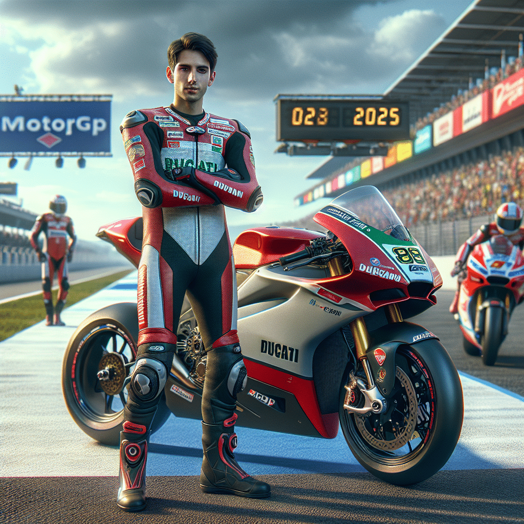 Ducati contrata Fermín Aldeguer para MotoGP em 2025.