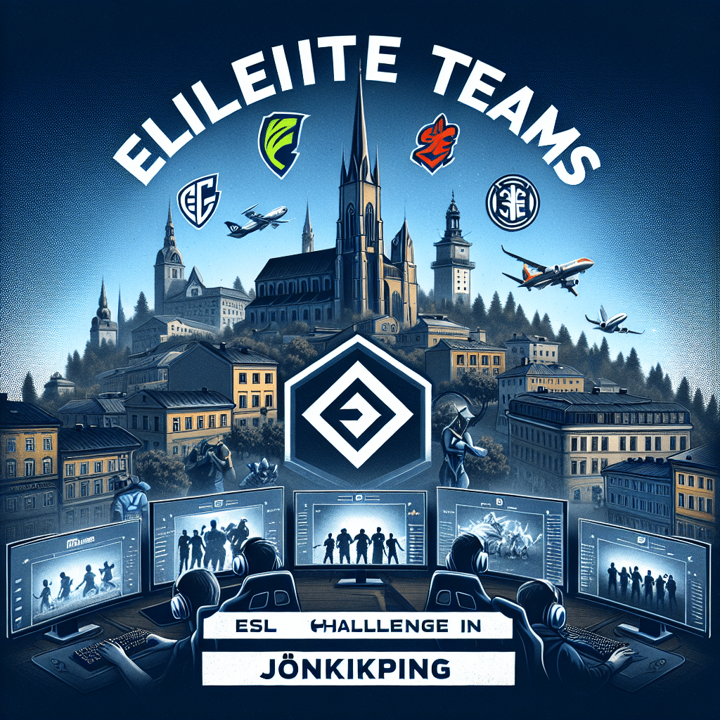 ESL revela equipes de elite para a ESL Challenger Jönköping 2024 na Europa. Competição intensa em busca do Intel Extreme Masters.