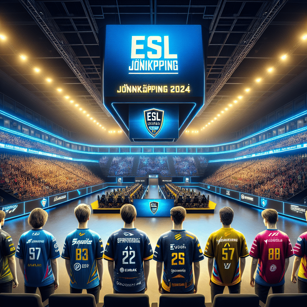 ESL Revela Equipes Destaques para a ESL Jönköping 2024