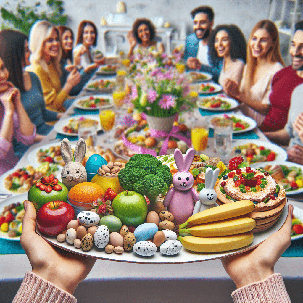 Easter: Dieta equilibrada durante celebrações pascais.