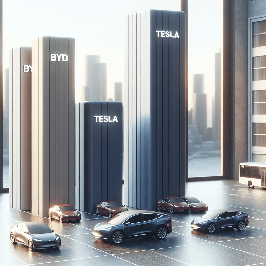 BYD supera Tesla em vendas de veículos elétricos