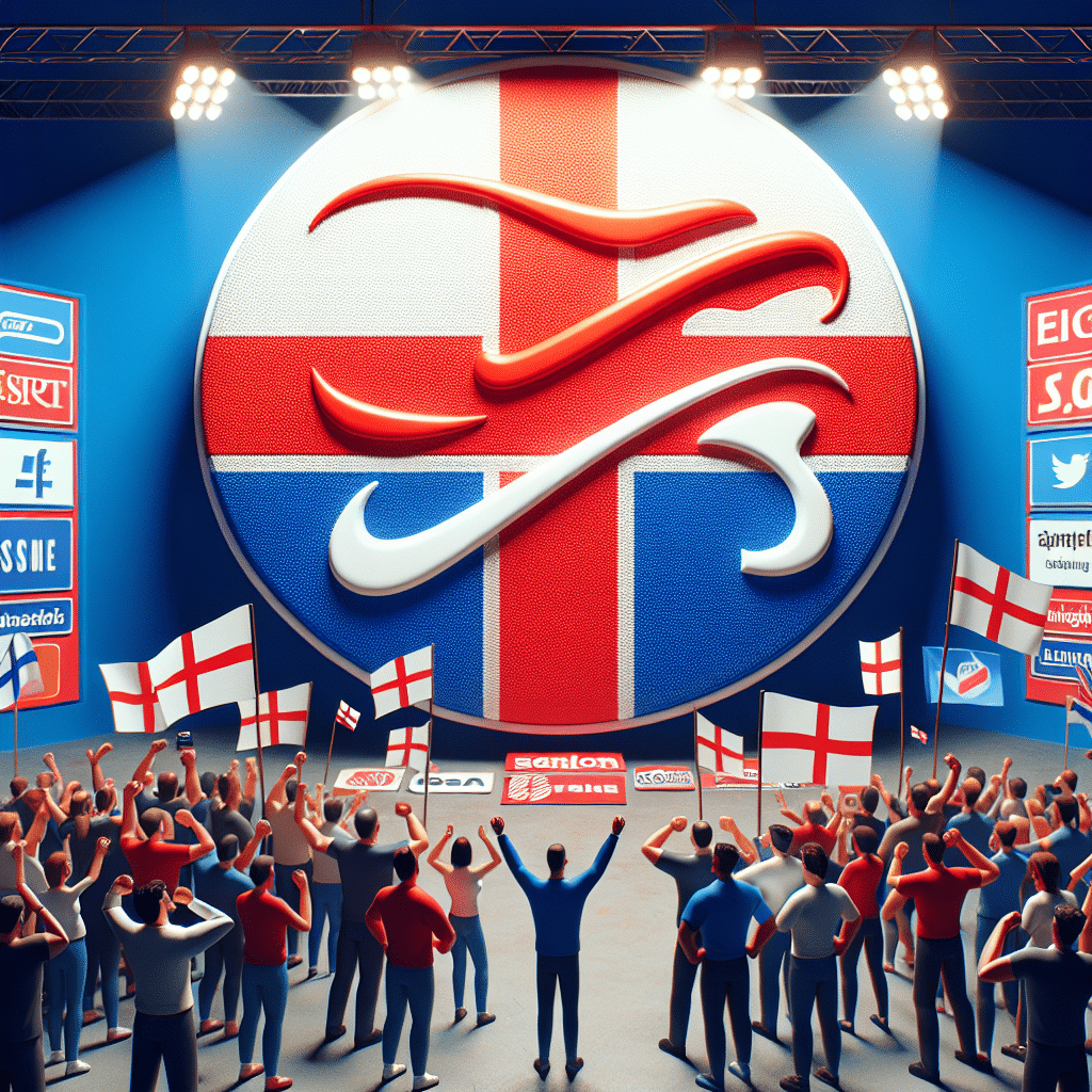 Nike altera cores da bandeira da Inglaterra em novo uniforme da Seleção, provocando críticas de ingleses. Rishi Sunak não se pronunciou.