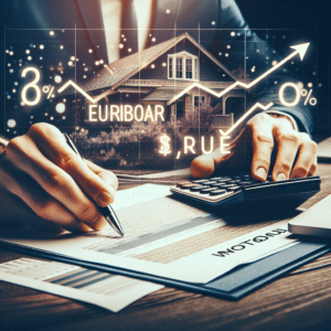 Taxas Euribor oscilam: descem para favorecer consumidores e sobem, possivelmente impactando prestações hipotecárias. A incerteza reflete a política do Banco Central Europeu.