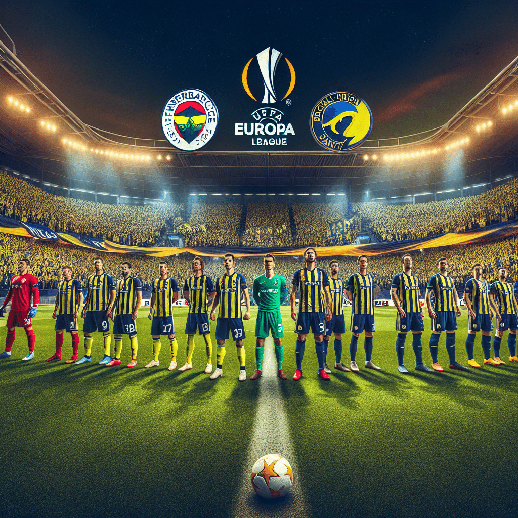 Confronto emocionante na UEFA Europa League: Union Saint-Gilloise enfrenta Fenerbahce SK em partida histórica. Duelo de estilos promete grandes emoções no Belgian Pro League.