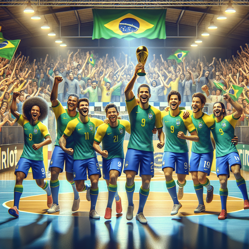 Tricampeonato do Brasil na Copa do Mundo FIFA Futsal