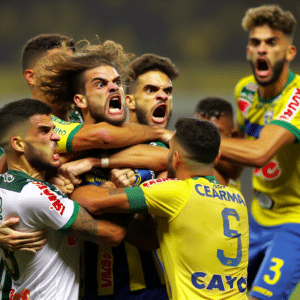 Ameaças durante jogo de futebol geram investigação policial. Manipulação de resultados e apostas ilegais preocupam no Campeonato Brasileiro Série B.