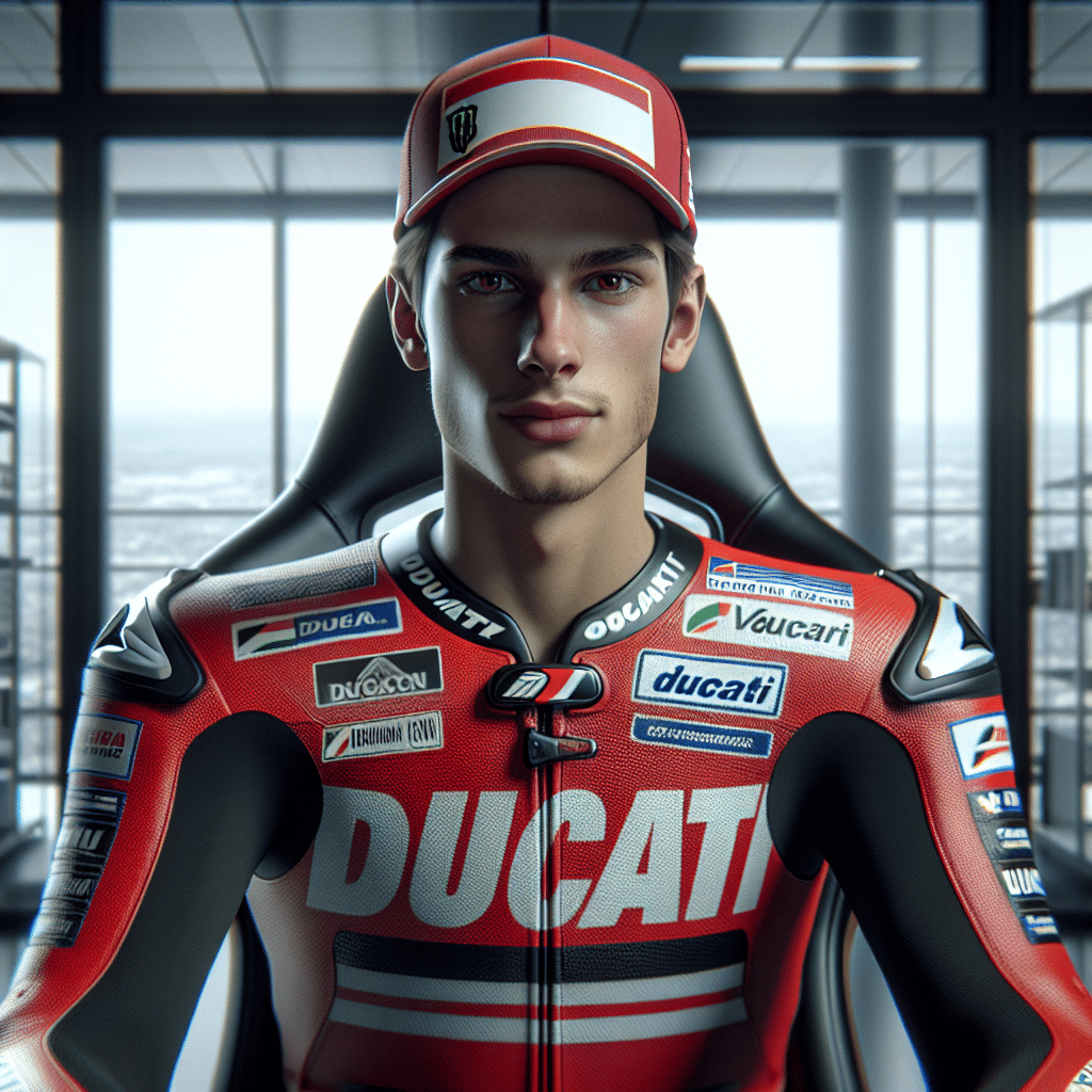 Jovem talento espanhol Fermin Aldeguer entra na equipe Ducati, promessa para a MotoGP. Juntará-se à Pramac Racing antes de ser promovido. Entusiasmo entre fãs e comunidade do motociclismo.