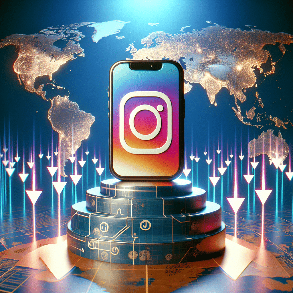 Instagram ultrapassou o TikTok como a app mais descarregada. Popularidade crescente do Instagram reflete o interesse contínuo em redes sociais visualmente orientadas.