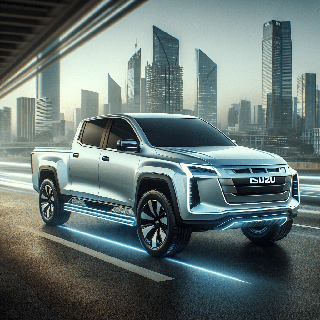 Isuzu D-Max BEV: Pickup Elétrica Chega em 2023