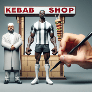 Mbappé processa dono de kebab em Marselha por difamação. Busca reparação para sua reputação afetada. Fãs demonstram apoio nas redes.