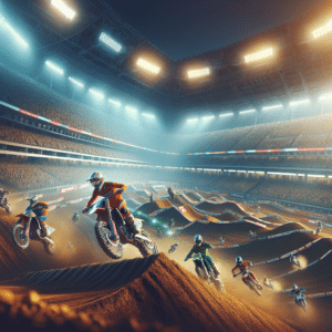 Tripla Coroa em Indianápolis: AMA Supercross agita com três vencedores na divisão 250cc. Emoção e desafio na icônica pista do Lucas Oil Stadium.