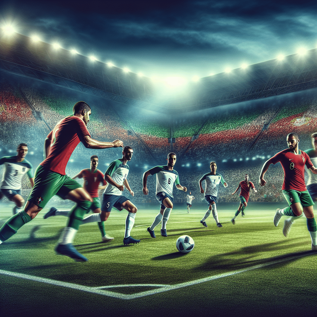 Portugal e Eslovénia se enfrentam em jogo histórico.