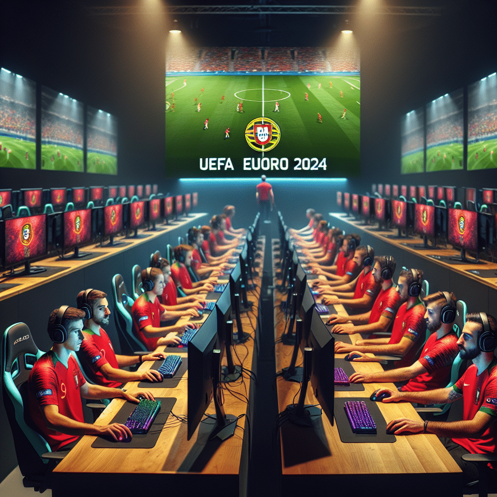 Diogo "Tuga810" Pombo representa Portugal na qualificação do UEFA eEuro 2024 de eSports na Cidade do Futebol. FIFA 22 em ação!