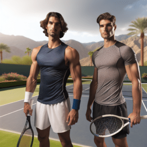 Rafael Nadal e Novak Djokovic prontos para brilhar no Masters 1000 de Indian Wells, com expectativa de jogos emocionantes e rivalidade intensa.