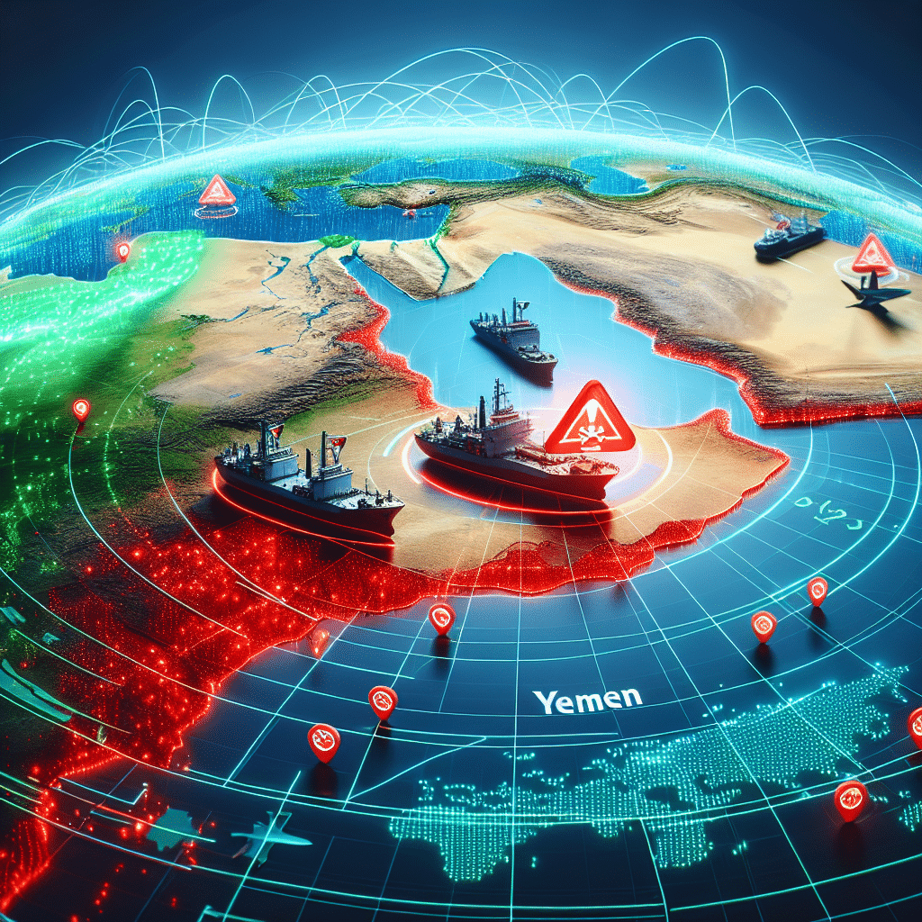 Mar Vermelho: danos em cabos submarinos de telecomunicações desencadeiam preocupações globais de conectividade devido à insegurança causada pelo movimento Houthi no Iêmen.