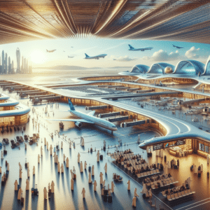 Arábia Saudita inaugura em 2030 maior aeroporto do mundo, fortalecendo setor de turismo e economia local. Megaestrutura revolucionária atrairá milhões de passageiros anualmente.