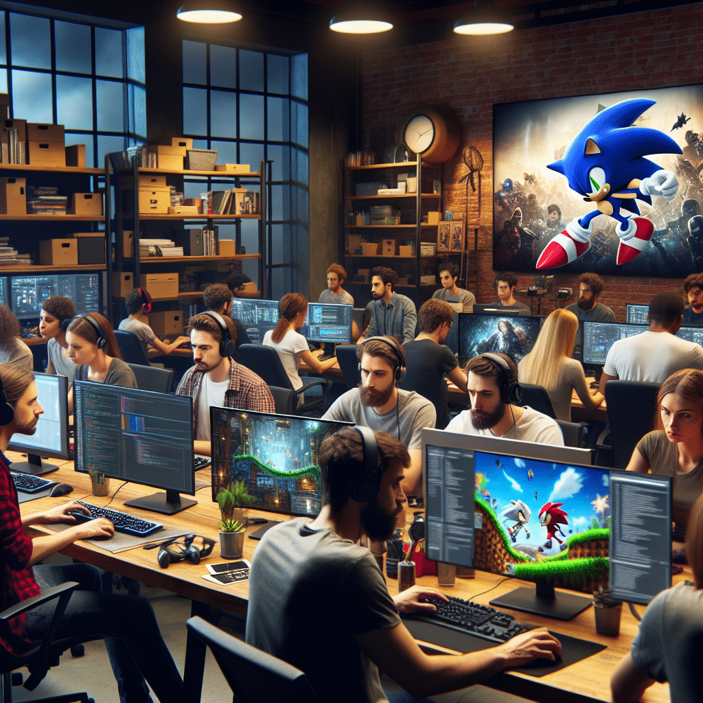 Equipe da Sonic Team, da Sega, é desafiada com a reinvenção de Sonic the Hedgehog em Sonic Frontiers. Sucesso crucial para a franquia.