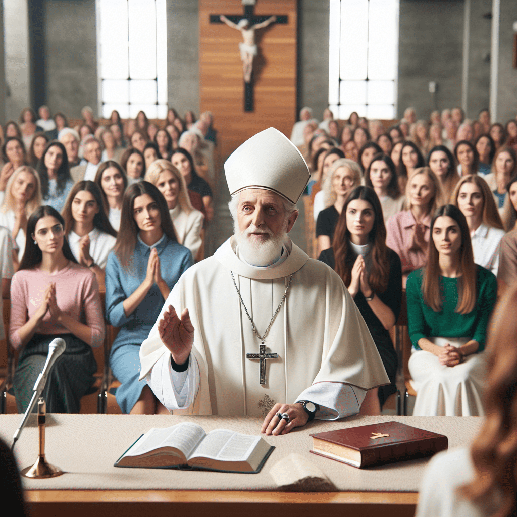 No Dia Internacional da Mulher, Sílvia Monteiro destaca a importância das mulheres na liderança religiosa, incluindo a Igreja Católica, apesar da posição do Papa Francisco.