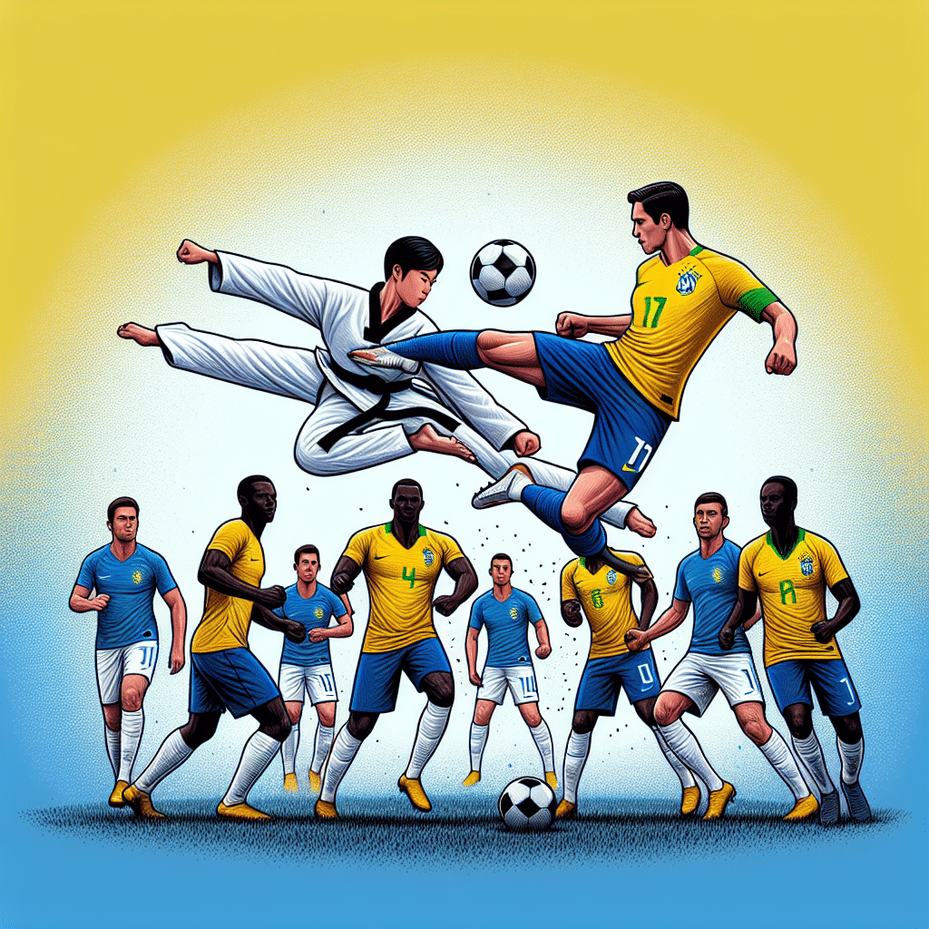 Destaque: Taekwondo e Seleção Brasileira de Futebol