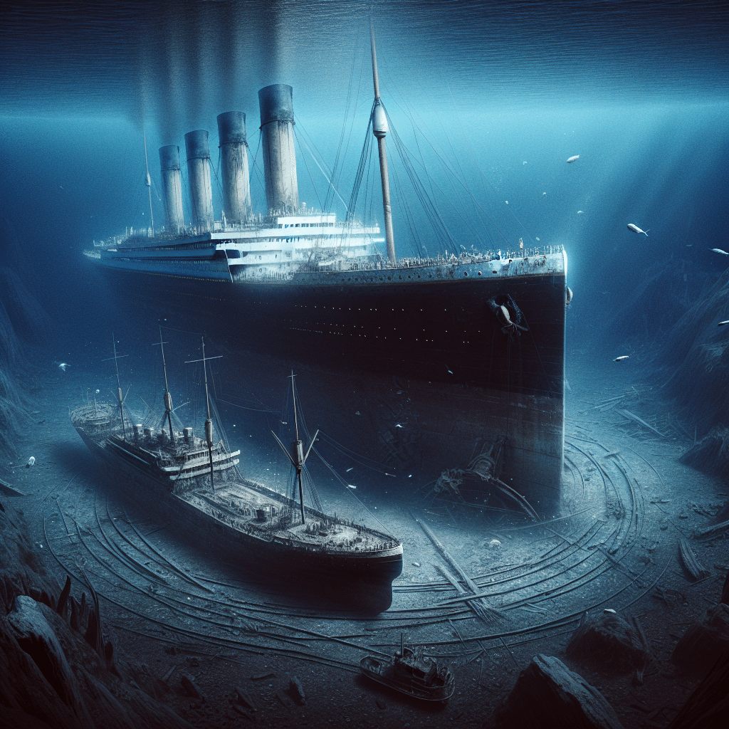 Descoberta incrível: Titanic e Endurance revelados nas profundezas