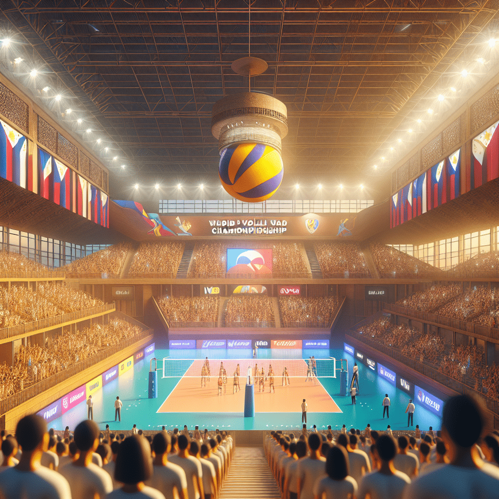 Vôlei: Filipinas Sediando Mundial 2025 da FIVB