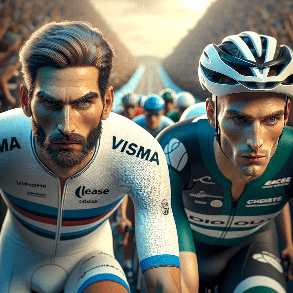 Bélgica pressiona ciclistas em Classic E3 Saxo Bank. Wout van Aert cai, vantagem para Mathieu van der Poel. Batalha emocionante! Vivam as disputas! #ciclismo