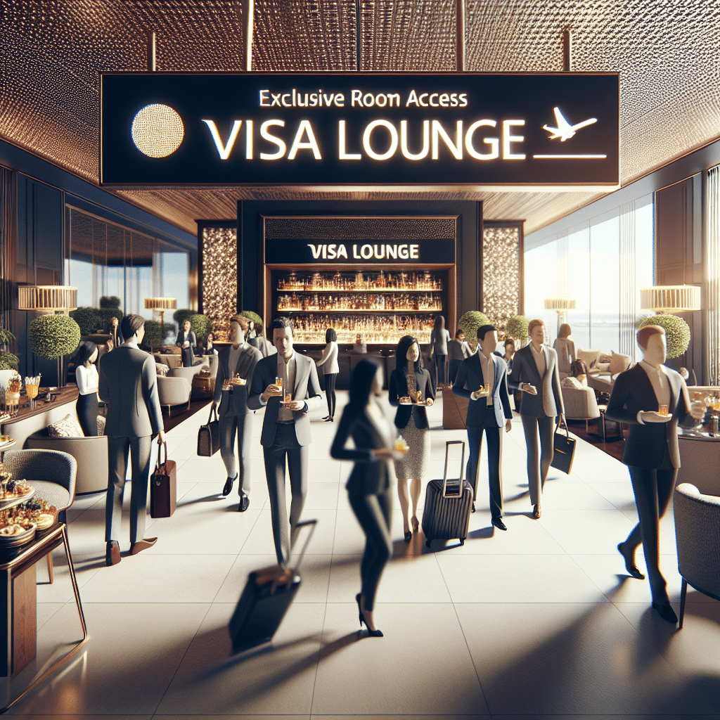 Acesso exclusivo às salas VIP com Visa Lounge