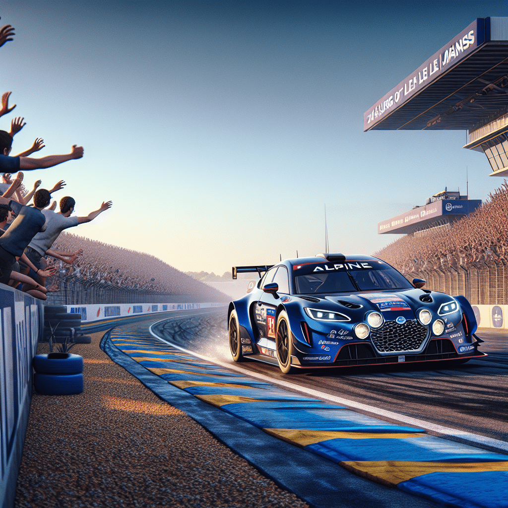 Alpine surpreende com hatchback na 24 Horas de Le Mans