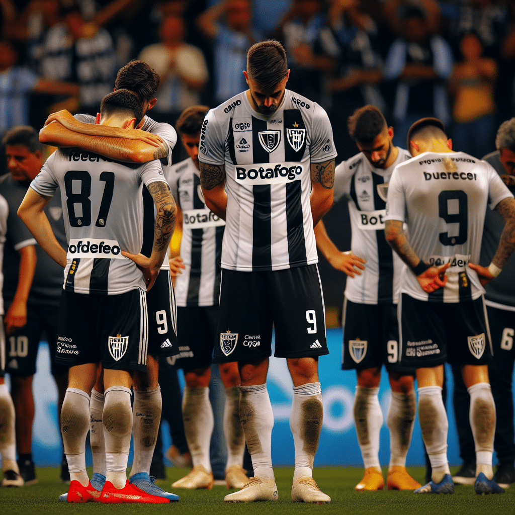 Botafogo perde para Defensa y Justicia na Copa Sudamericana. Time argentino garante vaga, enquanto brasileiro sofre eliminação. A notícia surpreende os fãs de futebol.