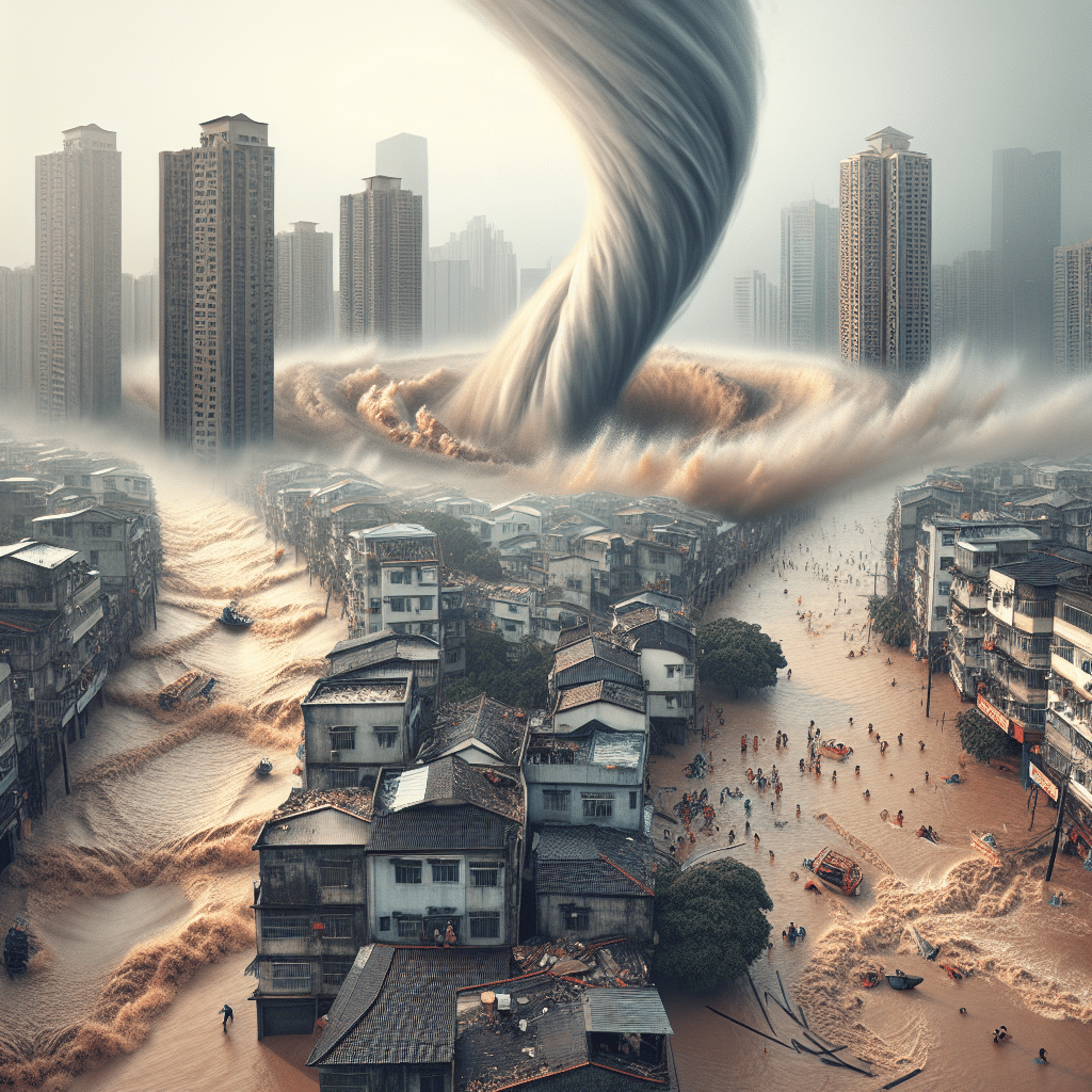 Tornado mortal atinge Guangzhou; Qingyuan sofre com chuvas intensas. Resgates em Guangdong. A importância da ação rápida em desastres climáticos.