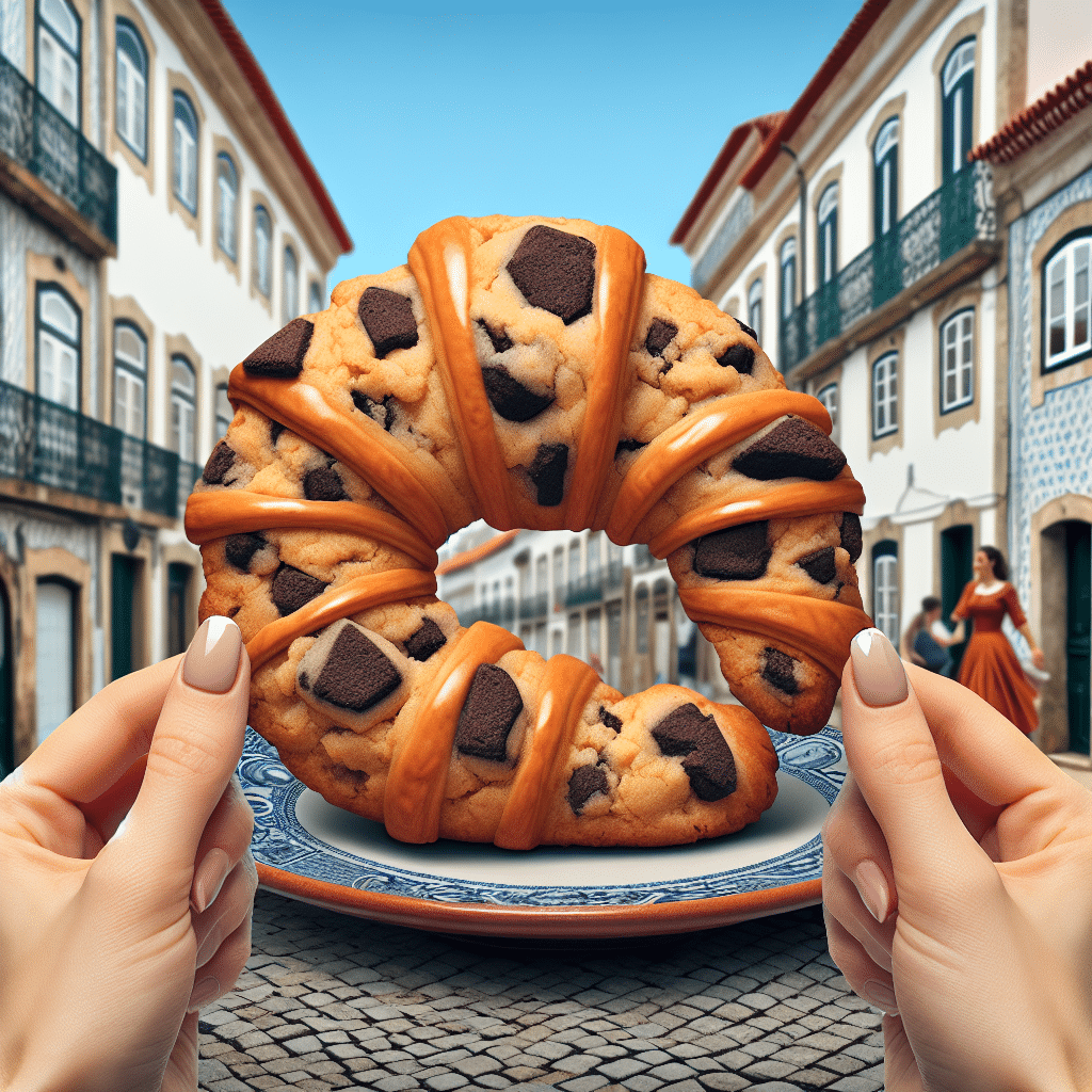 Nova tendência da pastelaria: croissant de cookie americano chega a Portugal, conquistando palatos com sabores únicos. Aproveite essa combinação deliciosa sem sair do país!