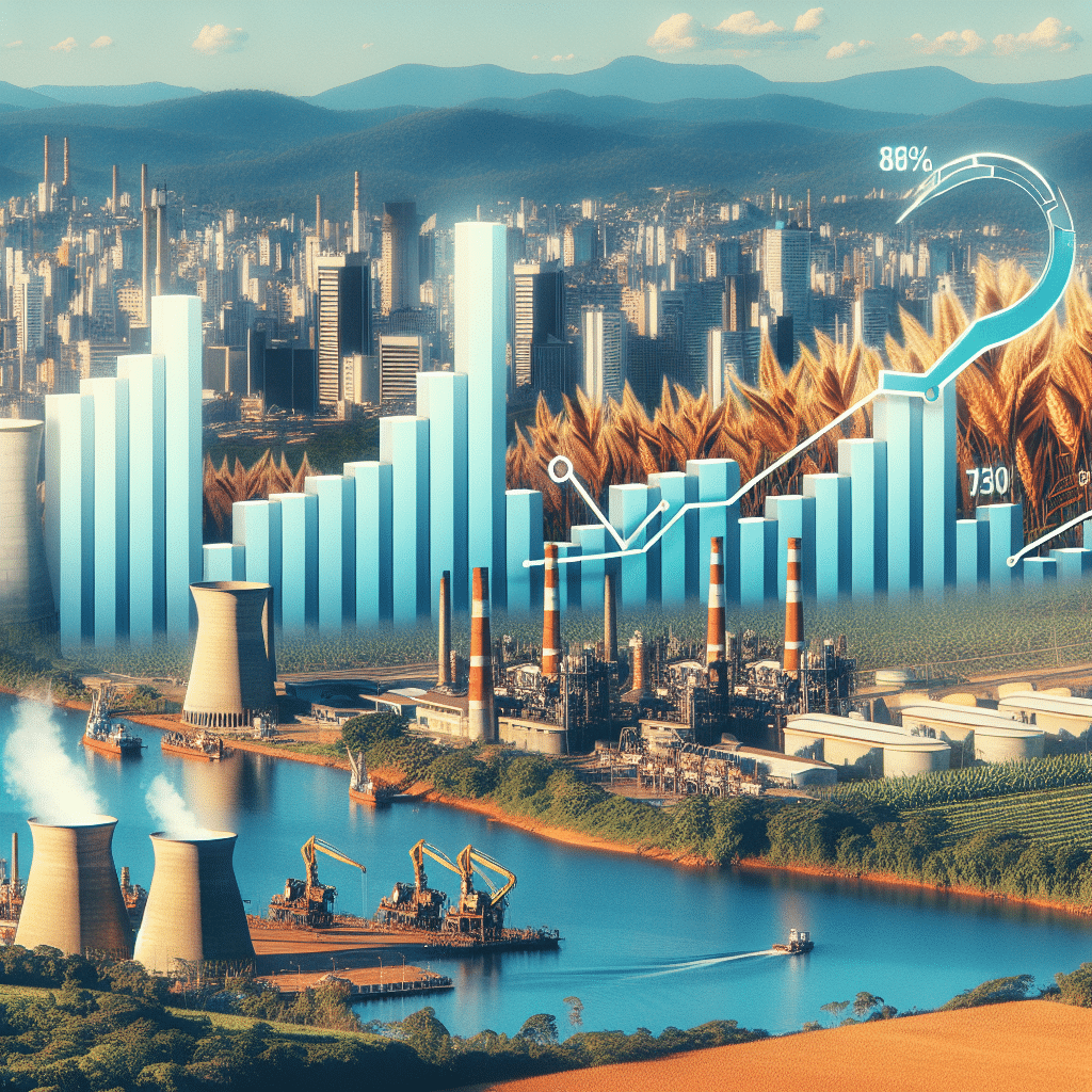 Produção industrial brasileira cai 0,3% em fevereiro, sinalizando desafios econômicos. Setores químico e farmacêutico em queda, enquanto automóveis e celulose avançam.