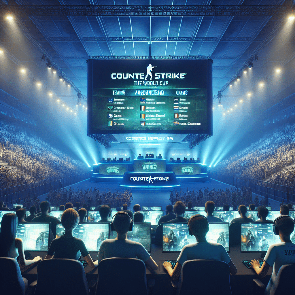 Esports World Cup anuncia equipes de elite para torneio de Counter-Strike em São Paulo. Batalhas intensas aguardam fãs de Esports.