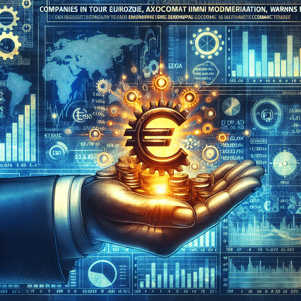 Empresas na Eurozona preveem moderação econômica, alerta BCE.